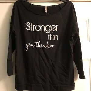 Stronger Than You Think 3/4 Sleeve